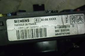 БЛОК УПРАВЛЕНИЯ МОДУЛЬ BSI PEUGEOT 206 9645747480