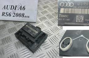 БЛОК УПРАВЛЕНИЯ МОДУЛЬ ДВЕРИ 4F0959793P AUDI A6 RS6 2008