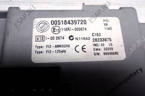 БЛОК УПРАВЛЕНИЯ МОДУЛЬ  FIAT 00518439720