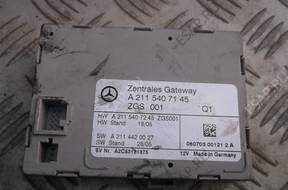 БЛОК УПРАВЛЕНИЯ МОДУЛЬ GATEWAY EGS W219 W211 2115407145