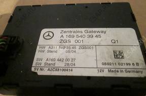 БЛОК УПРАВЛЕНИЯ МОДУЛЬ gateway Mercedes A-klasa 169