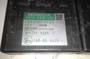 БЛОК УПРАВЛЕНИЯ МОДУЛЬ HONDA CRV 39670-SWW-G03