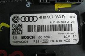 БЛОК УПРАВЛЕНИЯ МОДУЛЬ Komfort Mocy Vw Audi 4H0907063D