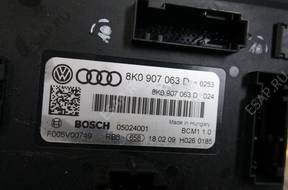 БЛОК УПРАВЛЕНИЯ МОДУЛЬ KOMFORTU AUDI VW 8K0907063D