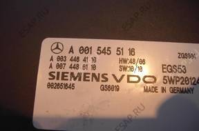 БЛОК УПРАВЛЕНИЯ  МОДУЛЬ  КПП vito viano W639