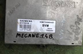 БЛОК УПРАВЛЕНИЯ МОДУЛЬ Megane 1.4 БЕНЗИН 8111730108C