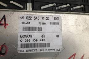 БЛОК УПРАВЛЕНИЯ МОДУЛЬ Mercedes A klasa 0265109425