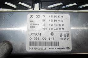 БЛОК УПРАВЛЕНИЯ МОДУЛЬ MERCEDES A0265109547 БЛОК УПРАВЛЕНИЯ МОДУЛЬ MERCEDES A0265109547