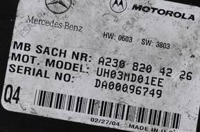 БЛОК УПРАВЛЕНИЯ  МОДУЛЬ  MERCEDES ML A2308204226
