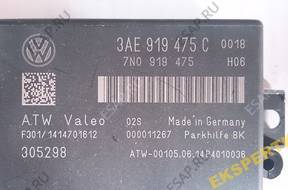 БЛОК УПРАВЛЕНИЯ МОДУЛЬ PDC 8K 3AE919475C Passat B7 CC FV