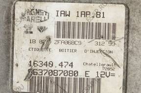 БЛОК УПРАВЛЕНИЯ   МОДУЛЬ PEUGEOT 206 IAW1AP.81
