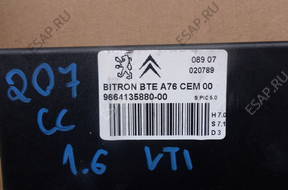 БЛОК УПРАВЛЕНИЯ  МОДУЛЬ  PEUGEOT 207 CC 9664135880