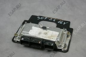 БЛОК УПРАВЛЕНИЯ   МОДУЛЬ PEUGEOT 307 1.6 B 01-07