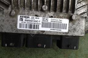 БЛОК УПРАВЛЕНИЯ МОДУЛЬ Peugeot 307 5WS40133C-T