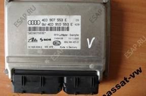 БЛОК УПРАВЛЕНИЯ МОДУЛЬ ПОДВЕСКИ  VW AUDI 4E0907553E