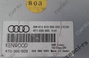 БЛОК УПРАВЛЕНИЯ МОДУЛЬ  RADIA AUDI A8 D3 A6 Q7 4E0910563