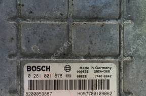 БЛОК УПРАВЛЕНИЯ МОДУЛЬ   RENAULT 8200059887