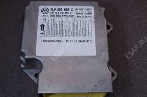 БЛОК УПРАВЛЕНИЯ МОДУЛЬ СЕНСОР AIR BAG 4L0959655C AUDI Q7