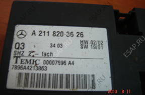 БЛОК УПРАВЛЕНИЯ МОДУЛЬ СИДЕНЬЯ MERCEDES W211 2118203626