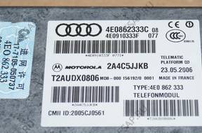 БЛОК УПРАВЛЕНИЯ МОДУЛЬ ТЕЛЕФОНА Audi A6 C6 4E0910333F