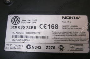 БЛОК УПРАВЛЕНИЯ МОДУЛЬ TELEFONU 3C0035729E VW PASSAT B6