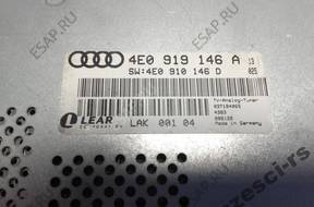 БЛОК УПРАВЛЕНИЯ МОДУЛЬ ТЮНЕР TV AUDI A8 D3  4E0919146A
