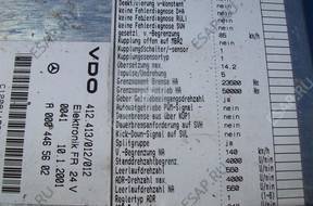 БЛОК УПРАВЛЕНИЯ МОДУЛЬ VDO FR MERCEDES ACTROS A0004465602 БЛОК УПРАВЛЕНИЯ МОДУЛЬ VDO FR MERCEDES ACTROS A0004465602