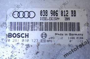 БЛОК УПРАВЛЕНИЯ МОДУЛЬ VW AUDI 0281010123 038906012BB