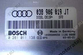 БЛОК УПРАВЛЕНИЯ МОДУЛЬ VW AUDI 0281011138 038906019JT