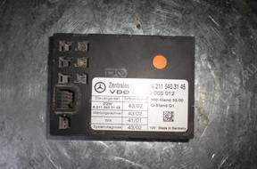 БЛОК УПРАВЛЕНИЯ МОДУЛЬ ZAMKA A2115403145 MERCEDES W211