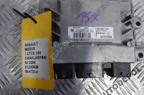 БЛОК УПРАВЛЕНИЯ   MODUS 1.2 TCE 16V  8200851165