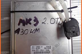 БЛОК УПРАВЛЕНИЯ MONDEO MK3 4S7112A650LA 2.0 TDCI КОМПЛЕКТ
