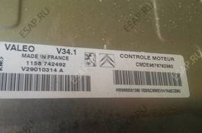 БЛОК УПРАВЛЕНИЯ НАБОР ЗАЖИГАНИЯ CITROEN C3 II 1.4 BEN 2011