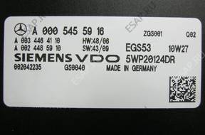 БЛОК УПРАВЛЕНИЯ NAPDU 0005455916 Mercedes C-Klasa W 204