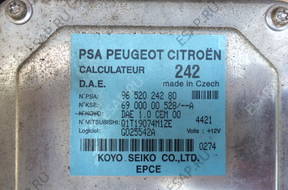 БЛОК УПРАВЛЕНИЯ НАСОСА ГУР CITROEN C3 9652024280