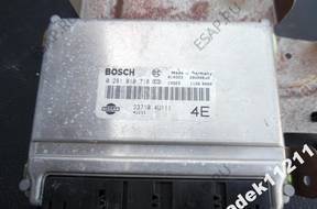 БЛОК УПРАВЛЕНИЯ NISSAN 2.2 D 0281010718 23710 4U111