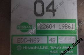 БЛОК УПРАВЛЕНИЯ    NISSAN 22604 19B61