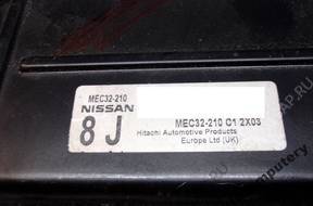 БЛОК УПРАВЛЕНИЯ NISSAN ALMERA 1.5 mec32210 8j mec32-210