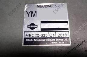 БЛОК УПРАВЛЕНИЯ NISSAN ALMERA 1.8 mec20635 YM mec20-635