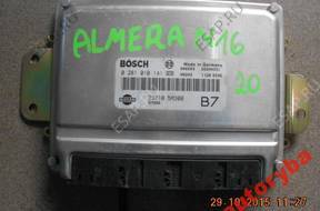 БЛОК УПРАВЛЕНИЯ NISSAN ALMERA N16 0281010141