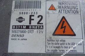БЛОК УПРАВЛЕНИЯ   NISSAN B371MBN81A