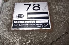 БЛОК УПРАВЛЕНИЯ NISSAN MAXIMA a18a16e05 78 a18-a16 e05