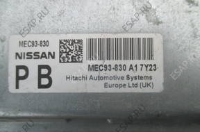 БЛОК УПРАВЛЕНИЯ NISSAN   MEC93-830