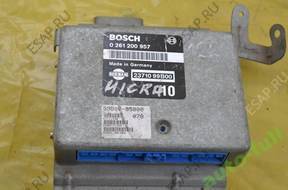 БЛОК УПРАВЛЕНИЯ   NISSAN MICRA 0261200957