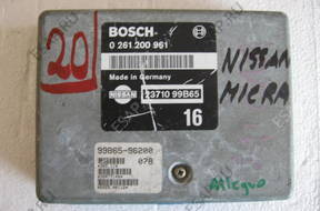 БЛОК УПРАВЛЕНИЯ NISSAN  MICRA 1,3 92-94 0261200961