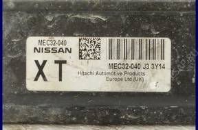 БЛОК УПРАВЛЕНИЯ NISSAN MICRA K12 1.2 MEC32-040 XT