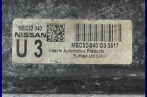 БЛОК УПРАВЛЕНИЯ   NISSAN MICRA U3 MEC32-040