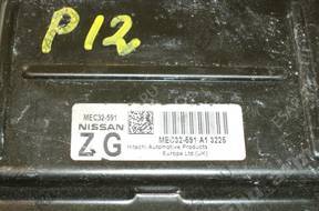 БЛОК УПРАВЛЕНИЯ Nissan Primera MEC32-591 A13225-