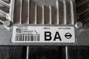 БЛОК УПРАВЛЕНИЯ NISSAN QASHQAI 1.5 S180033107A 23710JD59C