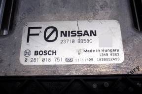 БЛОК УПРАВЛЕНИЯ NISSAN QASHQAI 23710bb58c 0281018751